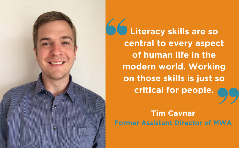 Tim Cavnar shares his experience with the Madison Writing Assistance program