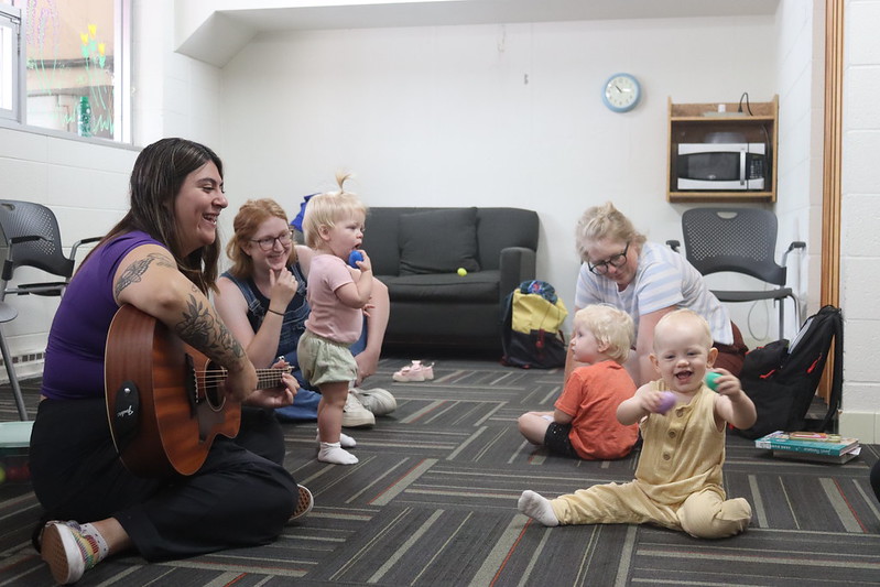 Growing Voices Music Class Monroe Street Library Storytime at Madison Public Library