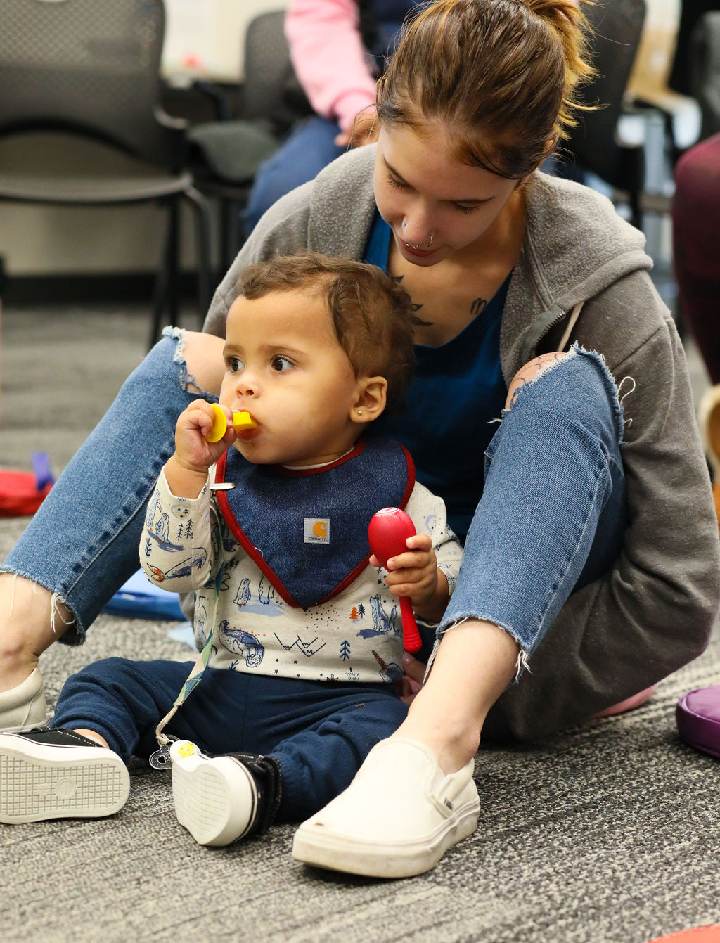 Lullaby Project and Parents as First Teachers at Pinney Library 2023