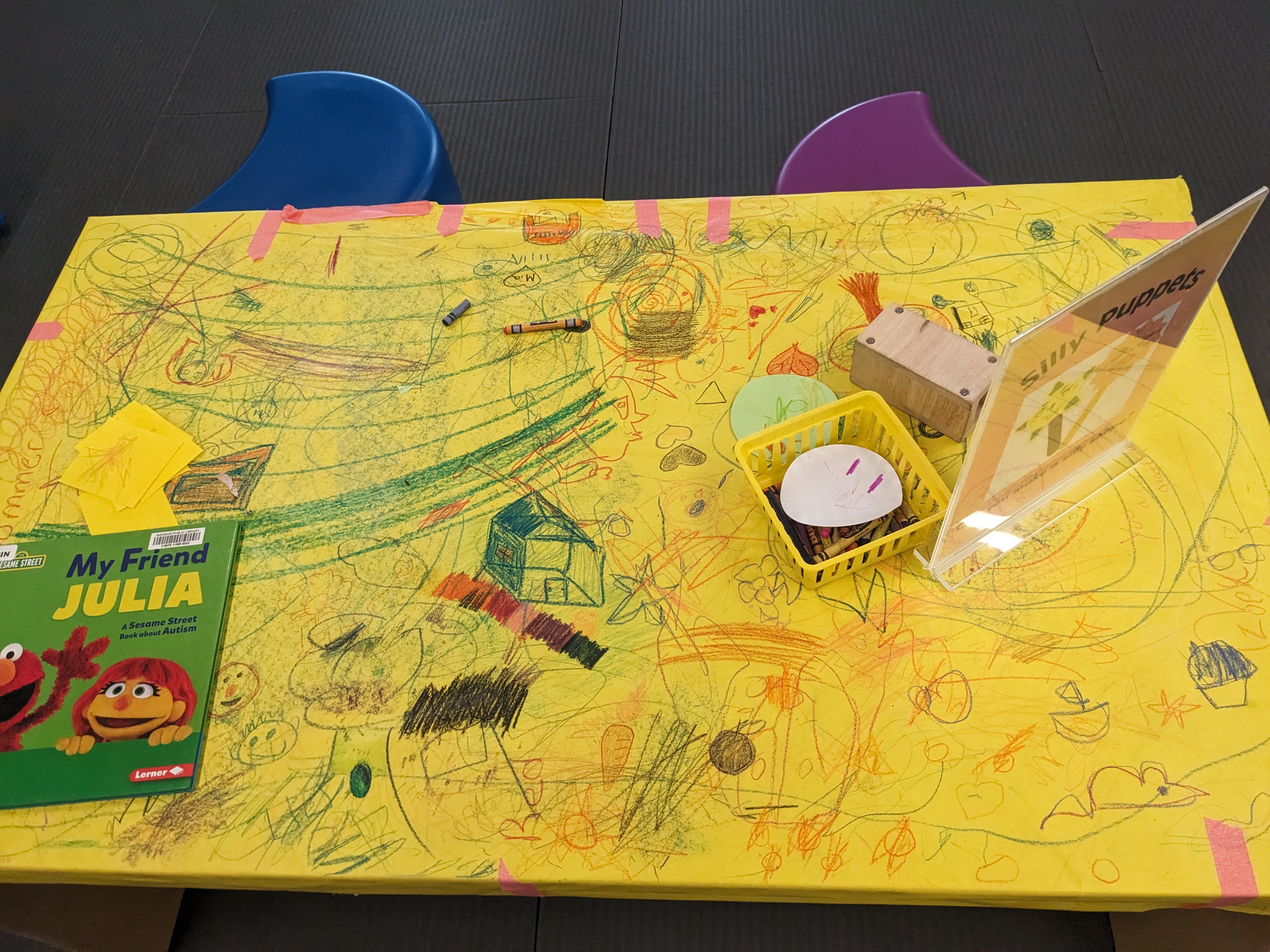 We Read Scribble Tables