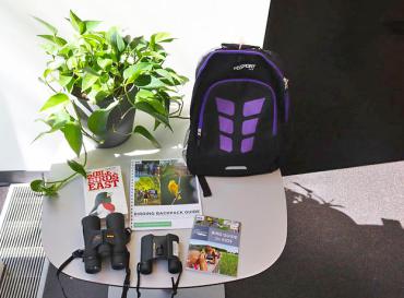 Birding Backpacks at Madison Public Library