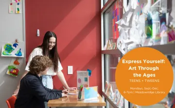 Express Yourself: Art Through the Ages with local artist Lexie at Meadowridge Library