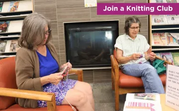 Join a knitting club at Madison Public Library