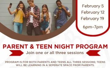 Parent and Teen Night Program at Hawthorne Library hosted in partnership with Dane County Extension